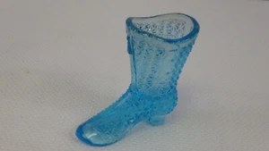 Bota de tacón alto azul Fenton vintage sin marcar - Imagen 1 de 7