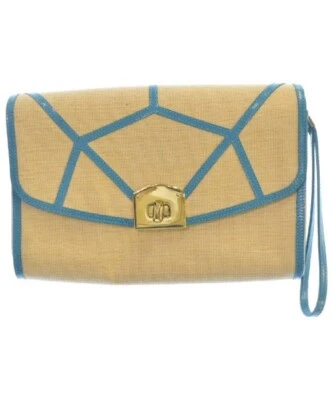 Sergio rossi Clutch Bag BeigexBlue 2200485977028 - Image 1 of 4