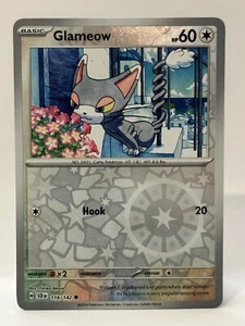 Glameow 116/142 Reverse Holo - Pokemon TCG Stellar Crown - Near Mint - Picture 1 of 2