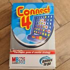 MB GAMES TRAVEL CONNECT 4 GAMES TO GO open Never Used