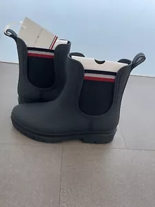 Tommy Hilfiger Chelsea Rainboots Navy Gr. 37 Neu mit Etikett - Bild 1 von 2