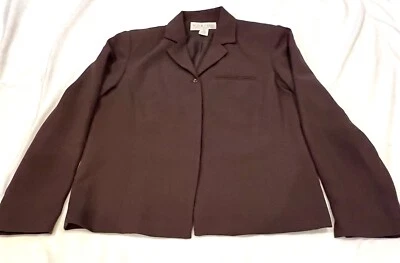 Blazer Mujer Norton McNaughton Marrón Blazer Talla 10 Usado Foto 1 de 4