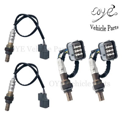 Kit de sensor de oxígeno O2 aguas abajo y aguas arriba 4 piezas para Honda Odyssey 2005-2006 3,5 L Foto 1 de 4