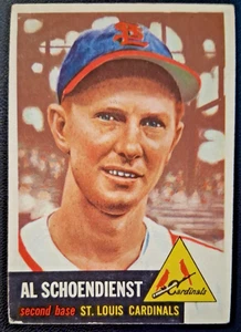 1953 Topps # 78 Red Schoendienst HOF VG-VGEX St. Louis - Picture 1 of 2