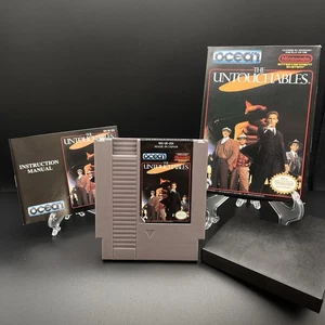 Nintendo NES - The Untouchables 1990 - Complete CIB w/ Manual, Cart & Box NICE - Picture 1 of 24