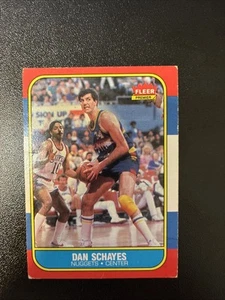 1986-87 Fleer Dan Schayes #98 Denver Nuggets, Syracuse - Picture 1 of 2