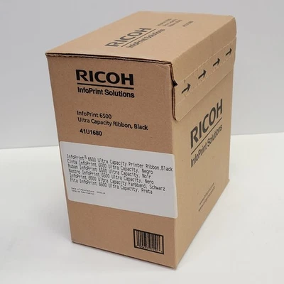 NEW SEALED 6 PACK - Genuine Ricoh 41U1680 Ultra Capacity Ribbon - InfoPrint 6500 - Image 1 of 4