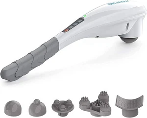 Rechargeable Hand Held Massager for Deep Tissue Muscle Massage Cordless Elec - Picture 1 of 6
