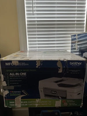 Brother MFC-J6535DW All-In-One Color Inkjet Printer - Open Box - Image 1 of 4