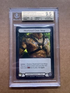 2019 Flesh and Blood WTR Alpha Heartened Cross Strap Cold Foil - BGS 9.5 - Bild 1 von 2