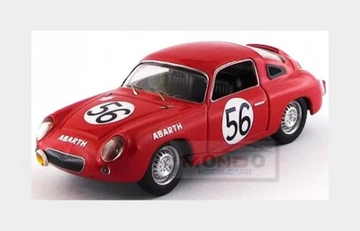 1:43 MEJOR Fiat Abarth 700S #56 24H Le Mans 1961 Bassi Rigamonti rojo BE9759 MMC Foto 1 de 2
