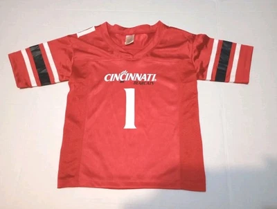Cincinnati Bearcats Football Jersey Little Kings Size 4T - Image 1 of 4