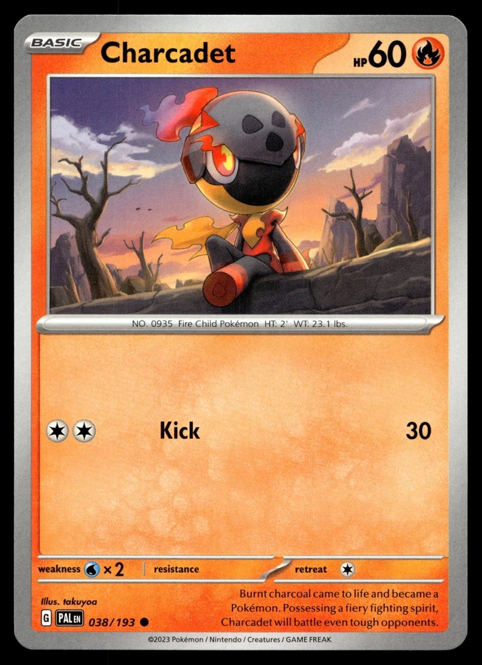 Charcadet 038/193 SV02: Paldea Evolved - Image 1 of 2