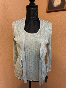 JH COLLECTABLES SPRING BREEZE 2 PC TOP JACKET SMALL, TANK SAYS M BUT ITS A SM - Picture 1 of 4