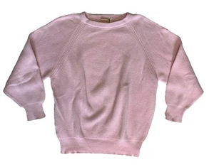 Vintage Alan Paine Knit Sweater 42” Women’s Medium Pink England  - Picture 1 of 8