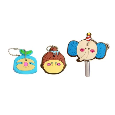  6pcs Cartoon Candy Colorato Key Caps Key Covers Tag chiave Identificatore - Image 1 of 4
