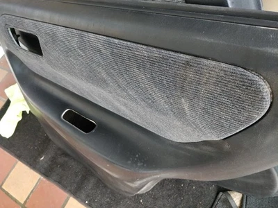 94-01 ACURA INTEGRA 4 DOOR REAR PAIR SET PANELS CARD TRIM OEM CLOTH GRAY - Image 1 of 4