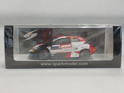 Spark 1/43 Toyota GR Yaris Rally Monte Carlo 2022 Racing Model Car Collectible - Image 1 of 3