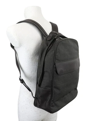 SUITSUPPLY Bag Men's One Size Dark Brown Leather Blend Zip Backpack - Image 1 of 4