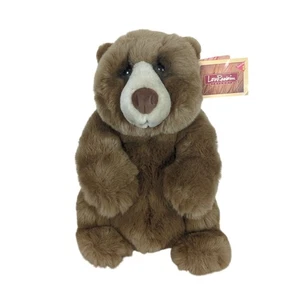 Lou Rankin Friends Jasper Plush Stuffed Brown Bear  Animal Dakin Applause 2000s - Picture 1 of 14