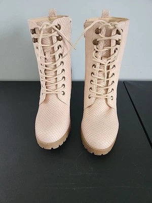 Botas Olivia And Kate Off White Talla 8 Foto 1 de 4