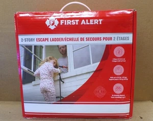 KIDDE 1047153 2-STORY FIRE ESCAPE 14 FT. LADDER TANGLE-FREE DEPLOY, QUICK ATTACH - Picture 1 of 3