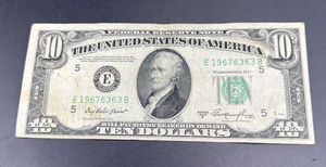 1950 A $10 FRN Federal Reserve Note VG Very Good Circulated #363 - Picture 1 of 8