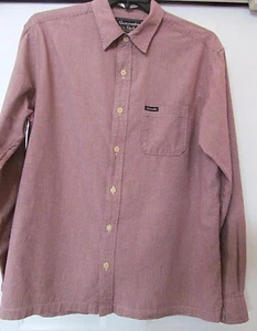 ABERCROMBIE & FITCH CHECK SHIRT 100% COTTON L/S W/FINISHED BOTTOM MEN'S L - Picture 1 of 5