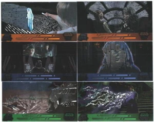 Star Wars Trilogy Widevision Laser Cut Card Set 6 Topps 1997 NEU UNBENUTZT - Bild 1 von 1