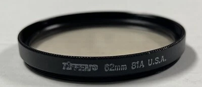 Tiffen 62mm 81A Light Balancing Filter - Image 1 of 2
