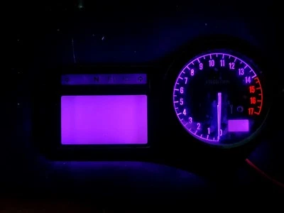 Kit actualización reloj led lightenUPgrade PÚRPURA HONDA CBR600F F4i F1-F6 Foto 1 de 4