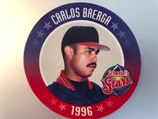1996 Schwebel's Stars Discs CARLOS BAERGA #17/20
