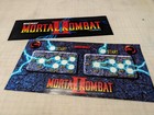 Mortal Kombat II Arcade Control Panel Overlay MK2 CPO Midway / TRANSLITE MARQUEE