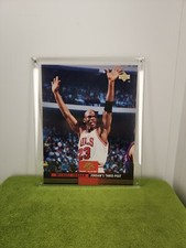 1993 Upper Deck Michael Jordan Jumbo Card Mr. June 0989/5000 11" x 8.5" W/ Case