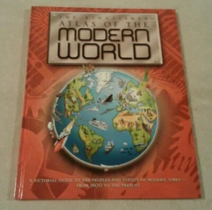 2007 The Kingfisher Atlas of the Modern World by Simon Adams NEW MINT condition - Picture 1 of 8