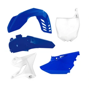 Yamaha YZ 250 2015-2021 Rtech Racetech Plastics Kit - Blue/White 75-K231 - Imagen 1 de 2