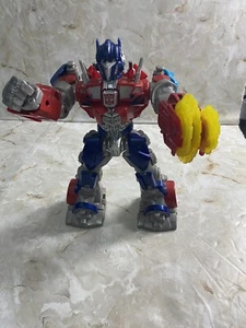 Tomy Transformers Optimus Prime With Saw Talking Action Figure 11" Toy Works - Picture 1 of 4