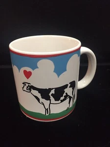 Kaffeebecher Dayton Hudson Market Place 1987 Kuh Tasse sehr guter Zustand - Bild 1 von 7