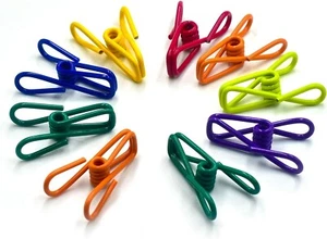 Clips para astillas, clip de acero recubierto de PVC para paquete de alimentos, bolsa para papas fritas, paquete de 16 2 pulgadas - Imagen 1 de 5