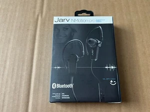 Jarv NMotion PRO BTHL-401BLK Sport Bluetooth Wireless Stereo Earbuds NEW OPENBOX - Picture 1 of 5