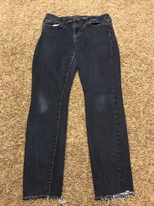 Gap Leggings Womens Size 8 Cotton Blend Stretch Dark Wash B25 - Picture 1 of 4