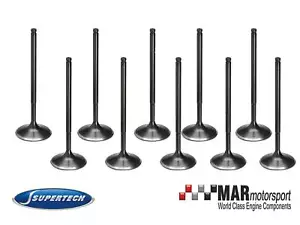 Audi DAZA | CEPA | RS3 | TTRS | SUPERTECH 10 x +1.00mm Nitrided Inlet Valves - Picture 1 of 1