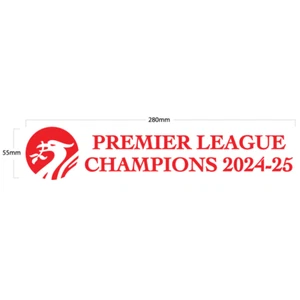 Liverpool Inspired Premier League Champions 2024-25 Car Wall Laptop Decal - Picture 1 of 3