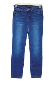 Judy Blue Jeans Straight Fit Mid Rise Stretch Medium Wash Women's Size 7/28 - Picture 1 of 9