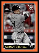 2020 Topps Big League Yasmani Grandal  Orange 81 Chicago White Sox