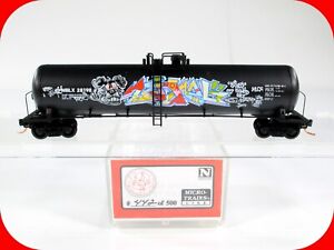 N Scale Exxon-Mobil Graffiti Tank Car, MBLX - MICRO TRAINS Special Run 13 **RARE