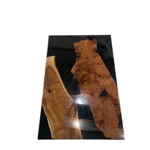 Dining Room Table, Natural Epoxy Wooden Table, Epoxy Coffee Table, Home Decor - Picture 1 of 11