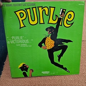 PURPLE ORIGINAL Broadway Cast Recording LP 1970 AMPEX Record A40101 Untested W8 - Picture 1 of 5