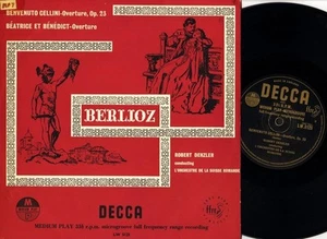 LW 5125 DENZLER berlioz benvenuto cellini/beatrice et benedict 10" LP PS EX/VG - Picture 1 of 1