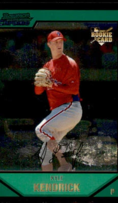 2007 Bowman Chrome Draft #BDP47 Kyle Kendrick RC (ref 236049) - Image 1 of 2